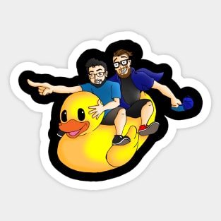 Duckin' the Usher Sticker